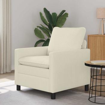 ARDEBO.de - Sofa Creme 76 x 81 x 87,5 cm Stoff