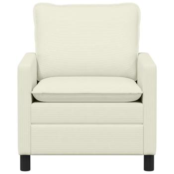 Sofa Creme 76 x 81 x 87,5 cm Stoff