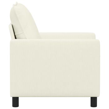 Sofa Creme 76 x 81 x 87,5 cm Stoff