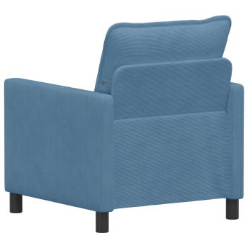 Sofa Blau 76 x 81 x 87,5 cm Stoff