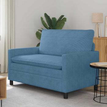 ARDEBO.de - Sofa Blau 126 x 81 x 87,5 cm Stoff