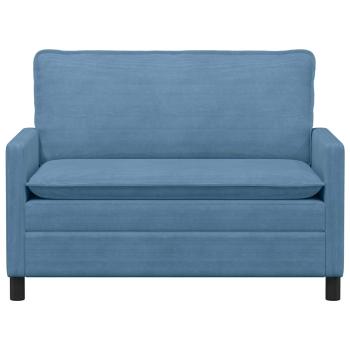Sofa Blau 126 x 81 x 87,5 cm Stoff