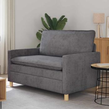 ARDEBO.de - Sofa Dunkelgrau 126 x 81 x 87,5 cm Polyester