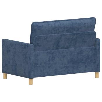 Sofa Blau 126 x 81 x 87,5 cm Polyester