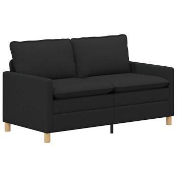 Sofa 2-Sitzer Schwarz 156 x 81 x 87,5 cm Stoff