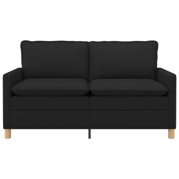 Sofa 2-Sitzer Schwarz 156 x 81 x 87,5 cm Stoff
