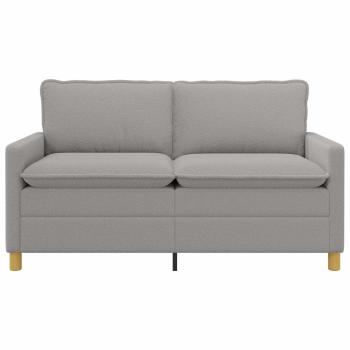 Sofa Hellgrau 156 x 81 x 87,5 cm Stoff