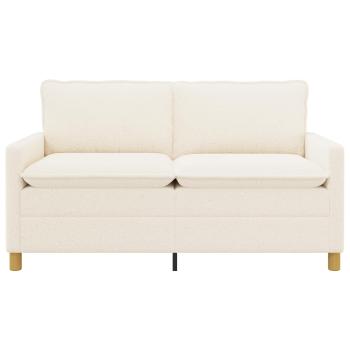 Sofa Creme 156 x 81 x 87,5 cm Stoff