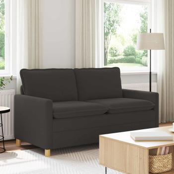 ARDEBO.de - Sofa Dunkelgrau 156 x 81 x 87,5 cm Stoff