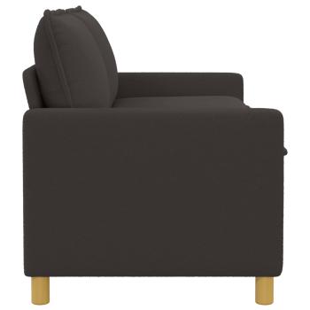 Sofa Dunkelgrau 156 x 81 x 87,5 cm Stoff