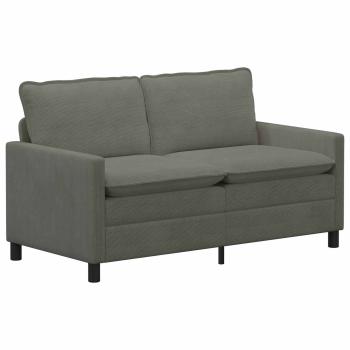 Sofa Hellgrau 156 x 81 x 87,5 cm Stoff