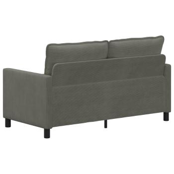 Sofa Hellgrau 156 x 81 x 87,5 cm Stoff