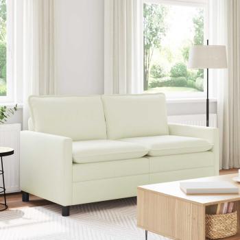 ARDEBO.de - Sofa Creme 156 x 81 x 87,5 cm Stoff