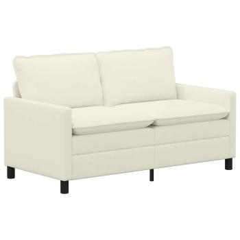 Sofa Creme 156 x 81 x 87,5 cm Stoff