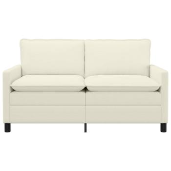 Sofa Creme 156 x 81 x 87,5 cm Stoff