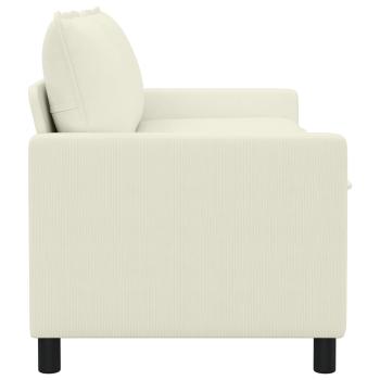 Sofa Creme 156 x 81 x 87,5 cm Stoff