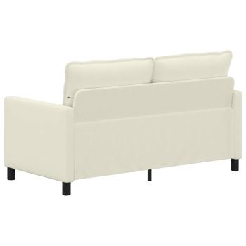 Sofa Creme 156 x 81 x 87,5 cm Stoff