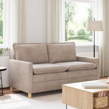 ARDEBO.de - Sofa Beige 156 x 81 x 87,5 cm Polyester