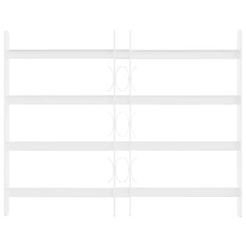 Sicherheitsgitter für Fenster mit 4 Querstangen 3 stk. 43-74 cm