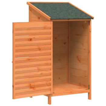 Gartenschuppen Braun 59 x 56 x 113,5 cm Massivholz aus Fichte