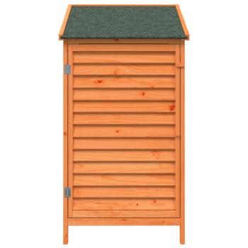 Gartenschuppen Braun 59 x 56 x 113,5 cm Massivholz aus Fichte