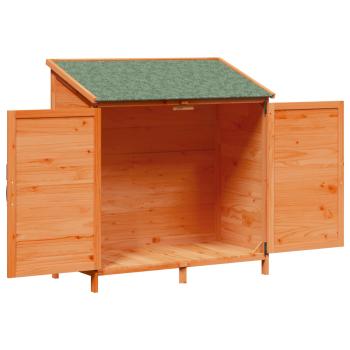 Gartenschuppen Braun 106 x 56 x 113,5 cm Massivholz aus Fichte