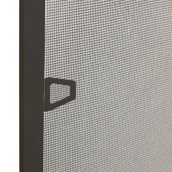 Insektenschutz für Fenster Anthrazit 130 x 150 cm