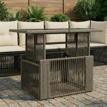 Garten Lifting Up Tisch Grau 100 x 55 x 37 cm