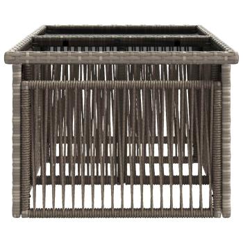 Garten Lifting Up Tisch Grau 100 x 55 x 37 cm