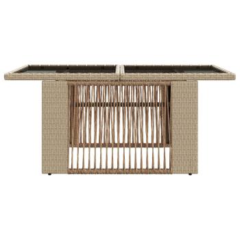 Garten Lifting Up Tisch Beige 100 x 55 x 37 cm