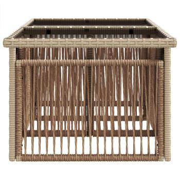 Garten Lifting Up Tisch Beige 100 x 55 x 37 cm