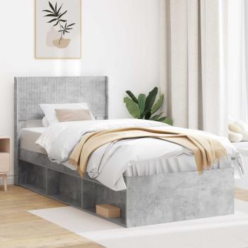 ARDEBO.de - Kopfteil Betongrau PB