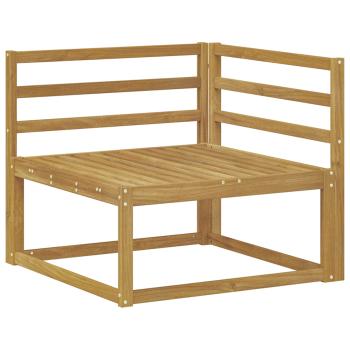 Outdoor Ecksofa Weiß 83 x 83 x 73 cm