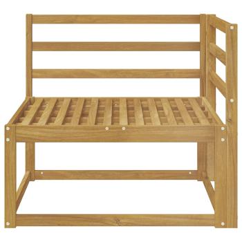 Outdoor Ecksofa Weiß 83 x 83 x 73 cm