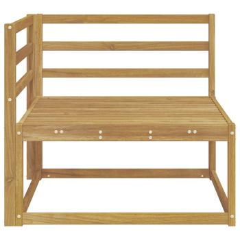 Outdoor Ecksofa Weiß 83 x 83 x 73 cm