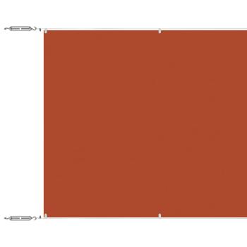 Senkrechtmarkise Terrakotta 60x1000 cm Oxford-Gewebe