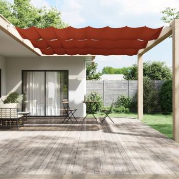 ARDEBO.de - Senkrechtmarkise Terrakotta 140x800 cm Oxford-Gewebe