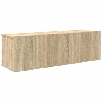 4-tlg. TV-Schrank-Set Sonoma-Eiche Holzwerkstoff