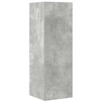 4-tlg. TV-Schrank-Set Betongrau Holzwerkstoff