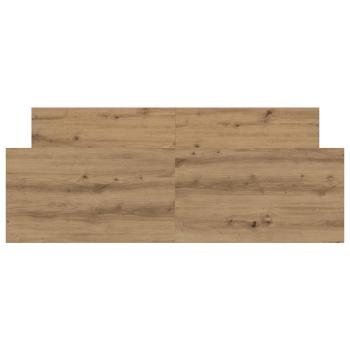 Bettgestell ohne Matratze Artisan-Eiche 140x200cm Holzwerkstoff