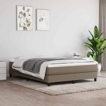 ARDEBO.de - Taschenfederkernmatratze Mittel Taupe 140x190x20 cm Stoff