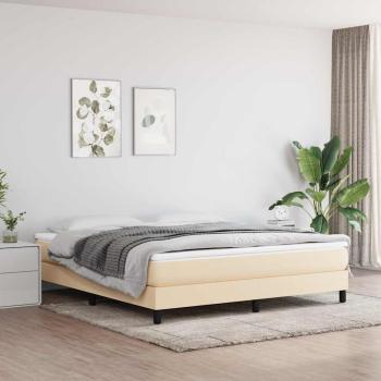 ARDEBO.de - Taschenfederkernmatratze Mittel Creme 180x200x20 cm Stoff