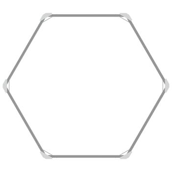 Garten-Hochbeet Verzinkter Stahl 129x129x77 cm Grau