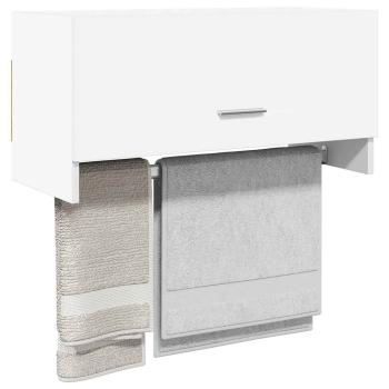Kleiderschrank Weiß 70x32,5x35 cm Holzwerkstoff