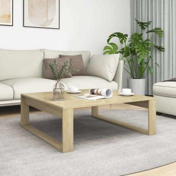 ARDEBO.de - Couchtisch Sonoma-Eiche 100x100x35 cm Holzwerkstoff