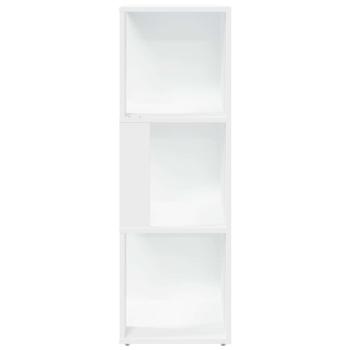 Eckregale 33 x 33 x 100 cm Engineered Wood Weiß