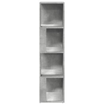 Eckregale 33 x 33 x 132 cm Engineered wood Betongrau