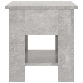 Couchtisch Betongrau 40x40x42 cm Holzwerkstoff