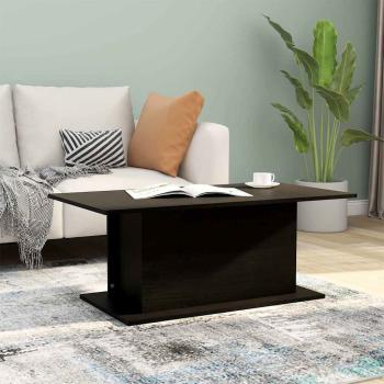 ARDEBO.de - Couchtisch Schwarz 102x55,5x40 cm Holzwerkstoff