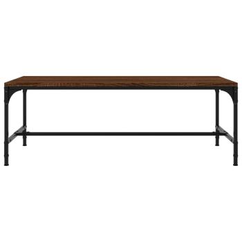 Couchtisch Braun Eichen-Optik 100x50x35 cm Holzwerkstoff